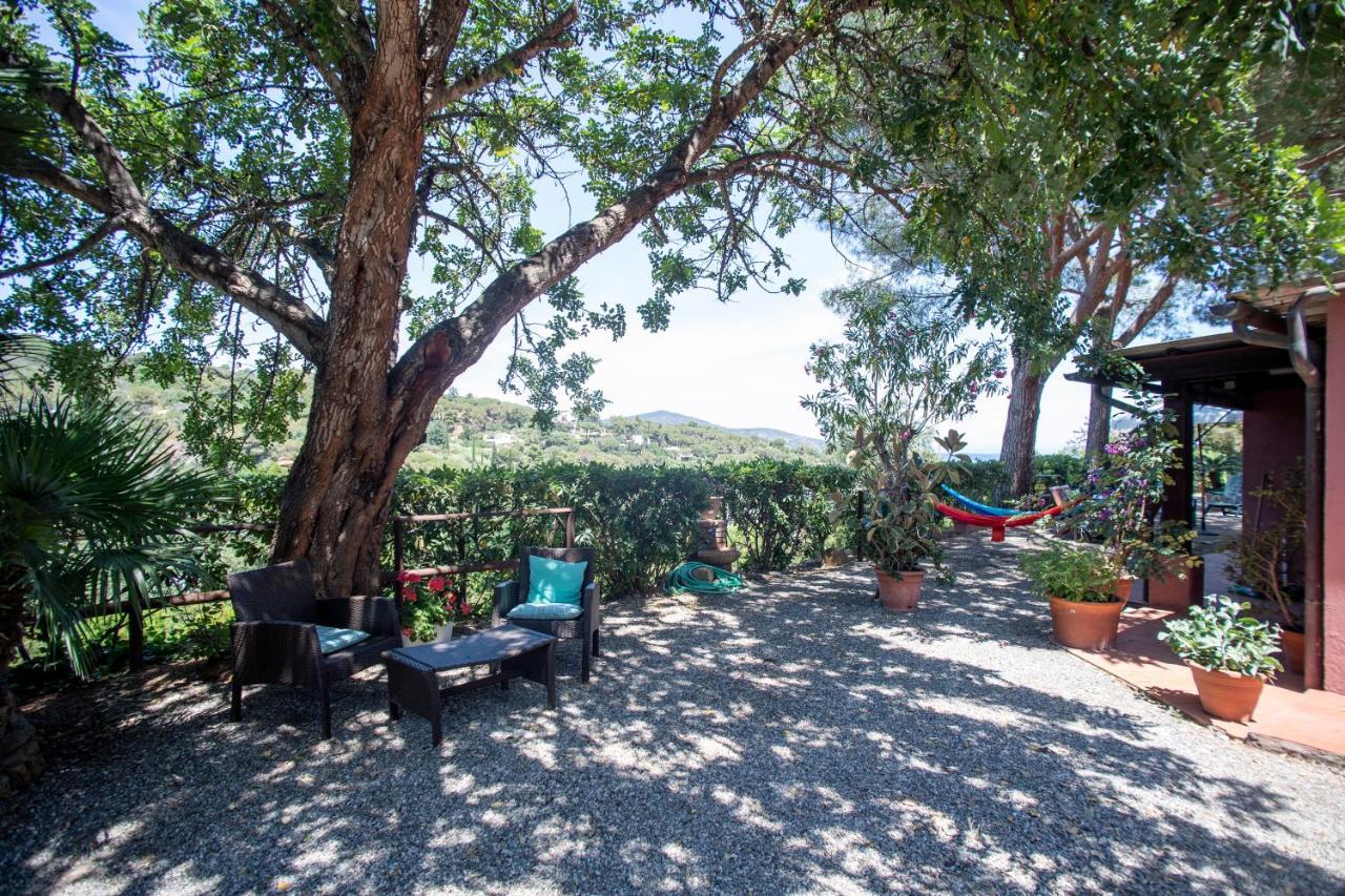 Villa Ariel Vicino La Spiaggia Di Straccoligno Capoliveri  Εξωτερικό φωτογραφία